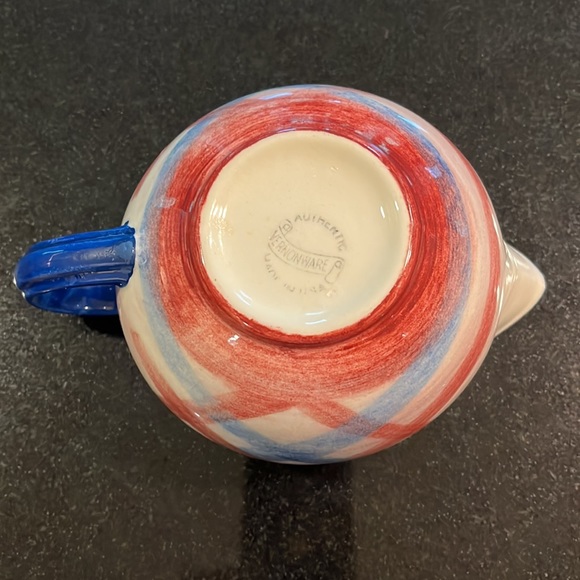 Vernonware "Calico Plaid" Creamer  - Excellent Vintage Condition - Picture 5 of 7